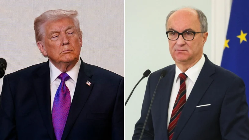 Czarzasty kontra Trump. Demokraci o "transakcyjności" prezydenta USA