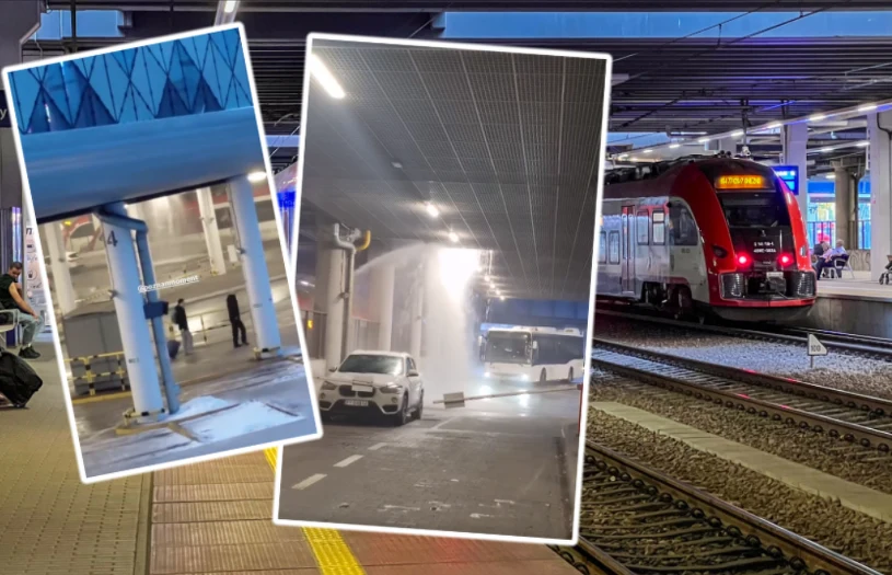 Ewakuacja na dworcu Poznań Główny. Doszło do awarii
