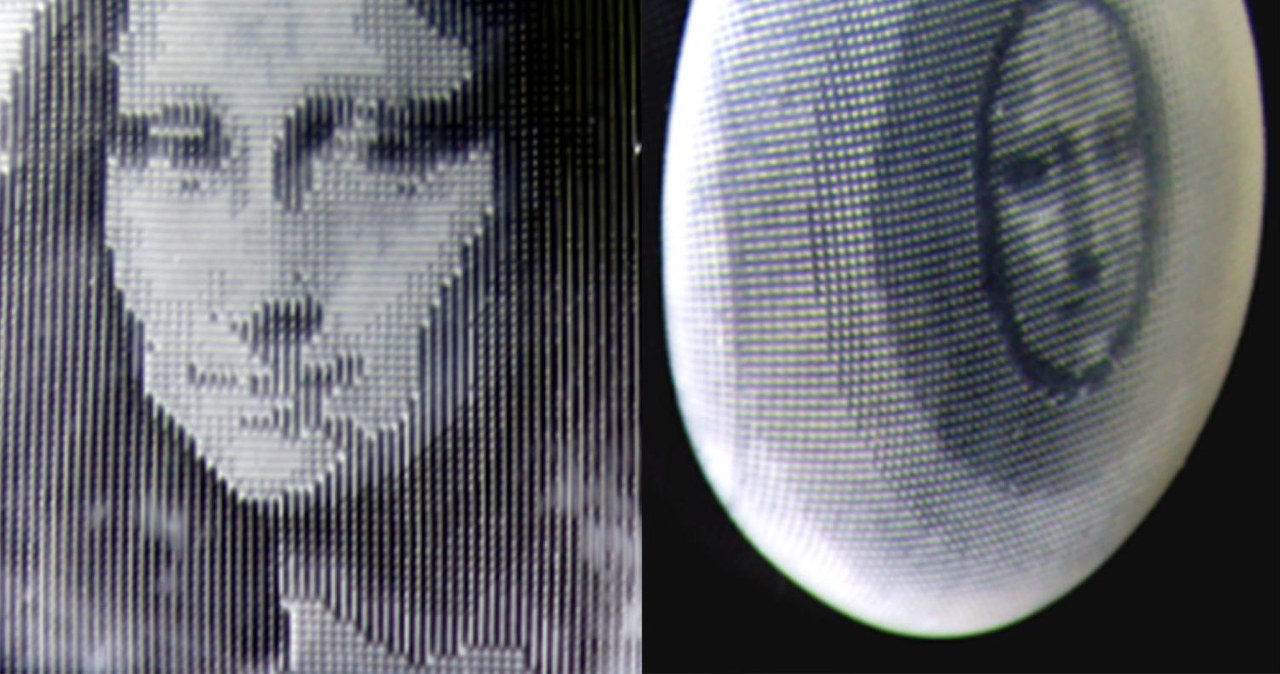 Mona Lisa w hydrożelu. Inteligentna skóra, która ukrywa obrazy i dane