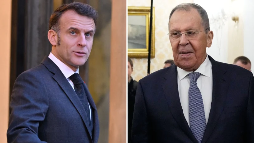 Kreml drwi z Macrona. Ławrow mówi o tajnych kontaktach z Europą
