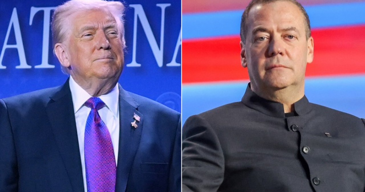 Miedwiediew straszy Europę "potworną pułapką". "Nie chodzi już o Trumpa"