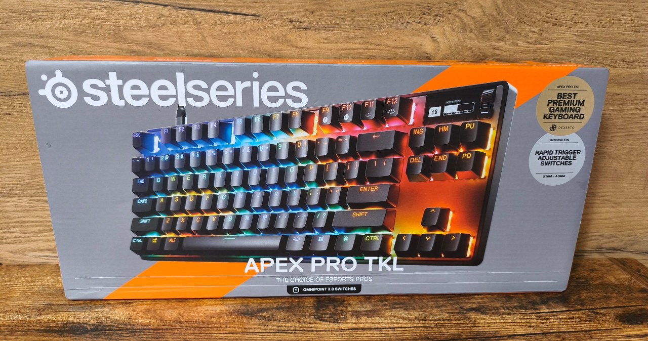 SteelSeries Apex Pro TKL Gen 3 - ewolucja precyzji w świecie klawiatur gamingowych