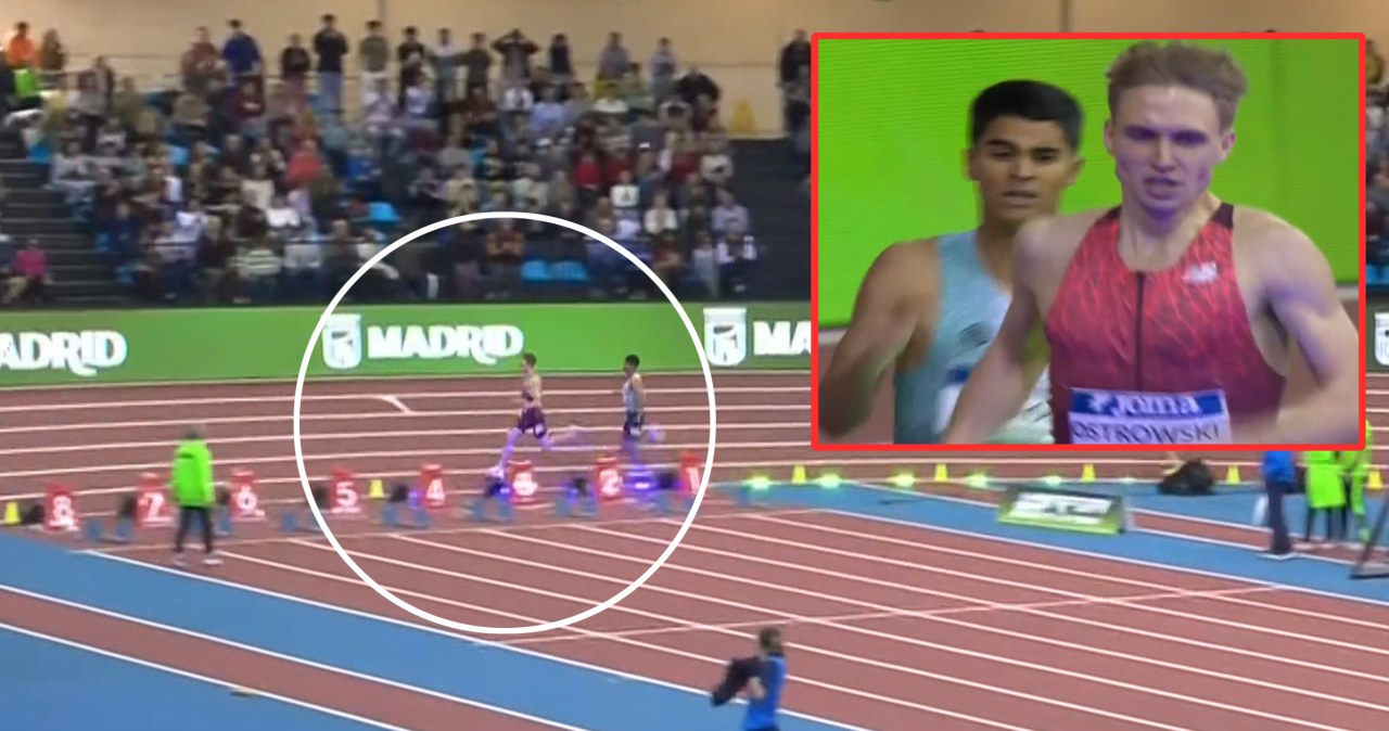 Polak prowadził bieg na rekord świata. Szalone tempo, 0.32 sekundy