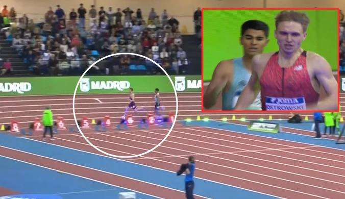 Polak prowadził bieg na rekord świata. Szalone tempo, 0.32 sekundy