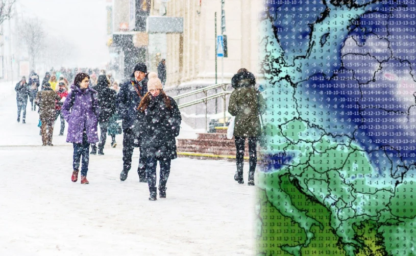 Idzie siarczysty mróz, wiadomo kiedy uderzy w Polskę. Potem gwałtowny zwrot