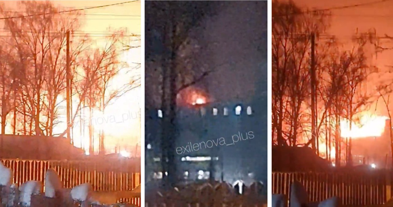 Ukraińskie drony uderzyły w głąb Rosji. Płonie kluczowa infrastruktura