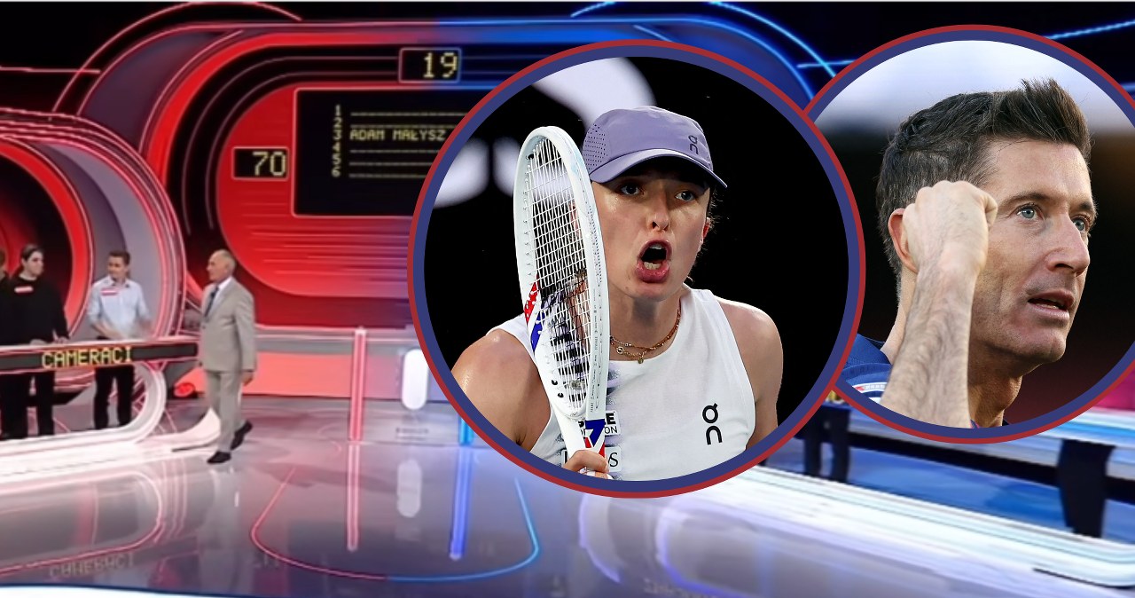 Triumf Świątek w "Familiadzie". Lewandowski tuż obok. Polka reaguje
