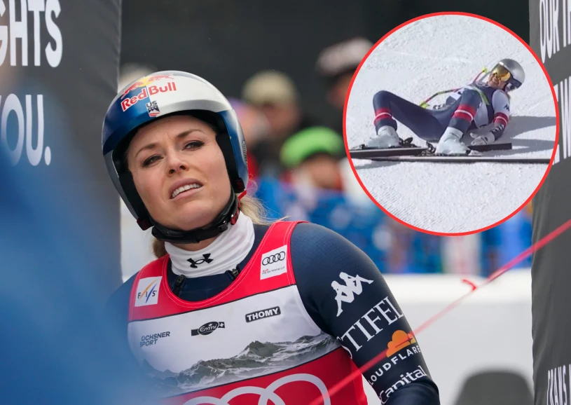 Chciała zszokować świat, skończyło się dramatem. Koszmarny upadek Vonn