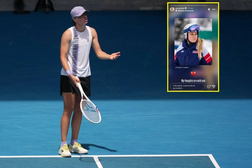 Koszmarny upadek Vonn. Aż Świątek zabrała głos. Jedno zdanie