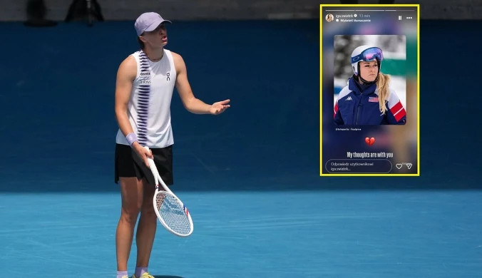 Koszmarny upadek Vonn. Aż Świątek zabrała głos. Jedno zdanie