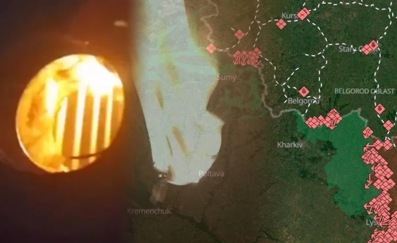 Partyzant zakradł się na teren wroga. Rosyjskie siły "oślepione"