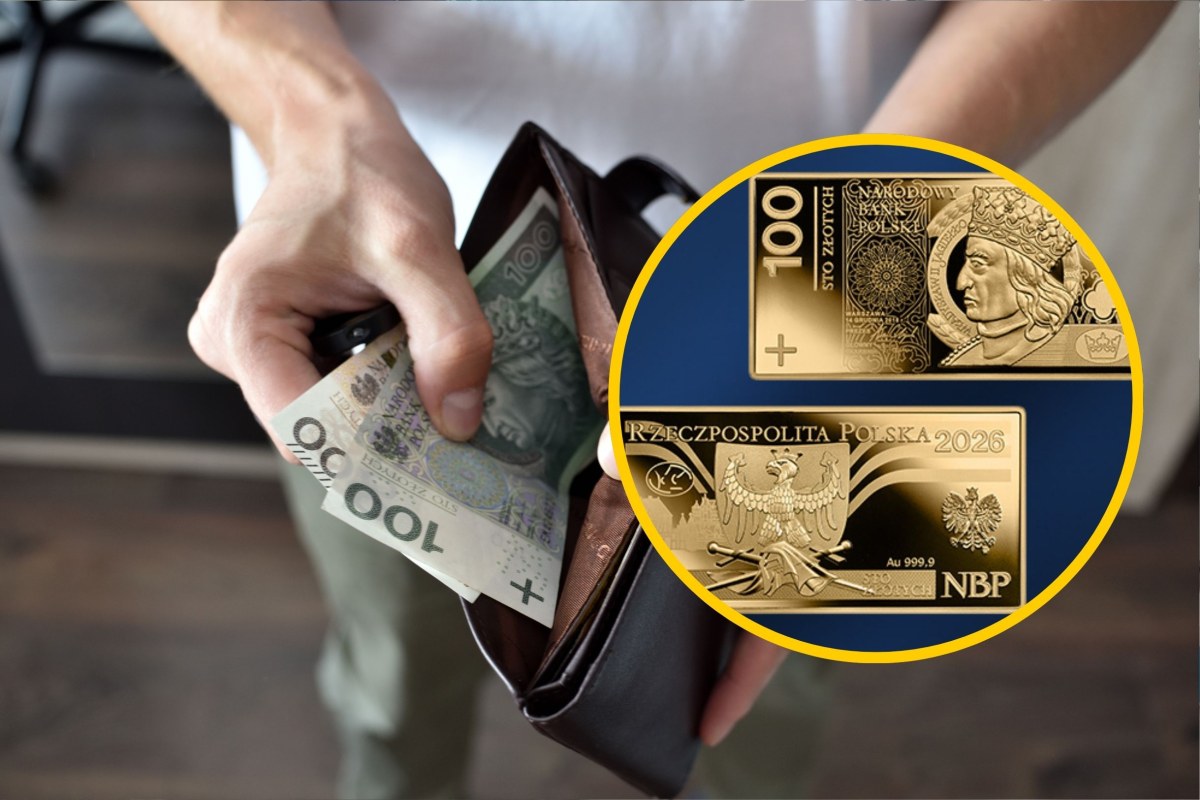 Wygląda jak banknot, ale to moneta. Złote 100 złotych od jutra w obiegu