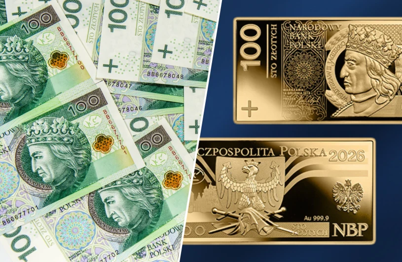 Złoto w nietypowej formie. Nowa moneta NBP już w sprzedaży