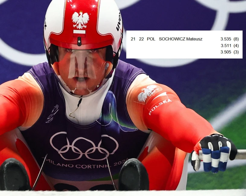 Polak w czołówce igrzysk. Patrzy na wyniki i nie wierzy