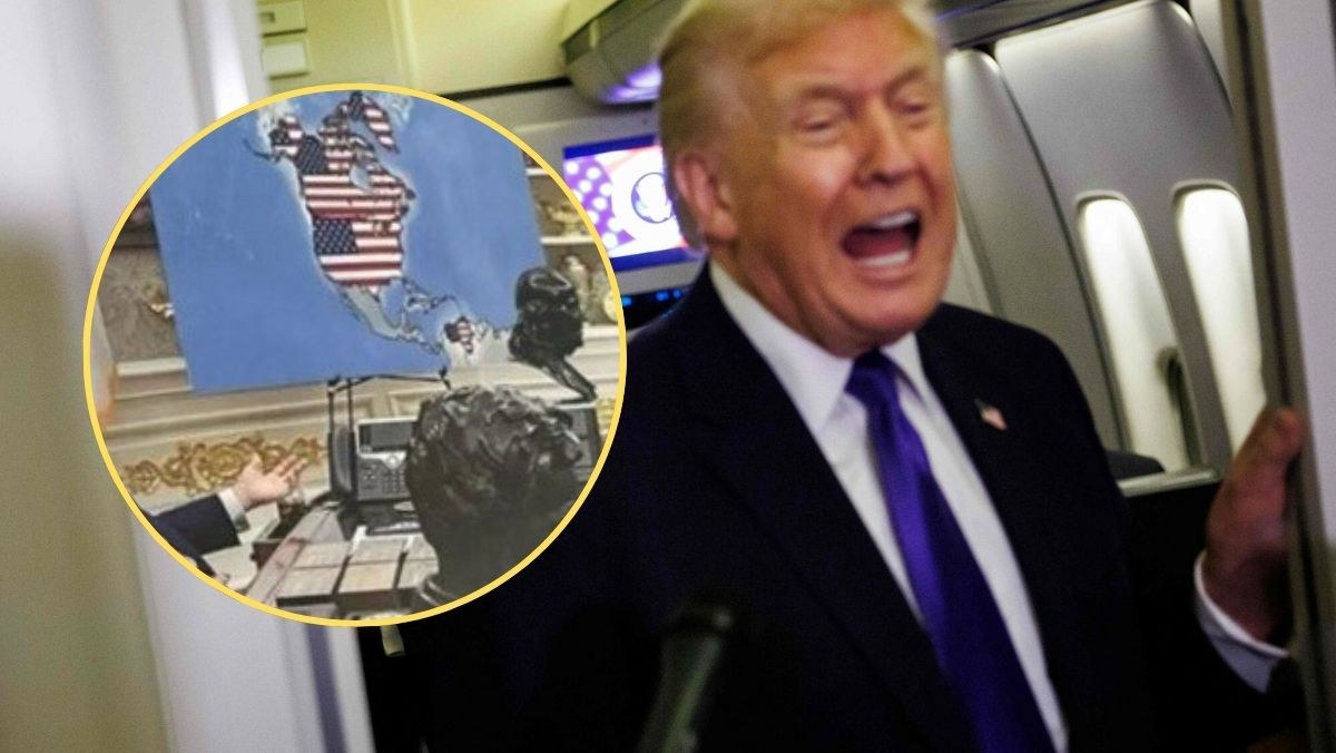 Trump publikuje kontrowersyjną mapę. Nowe terytoria w granicach USA