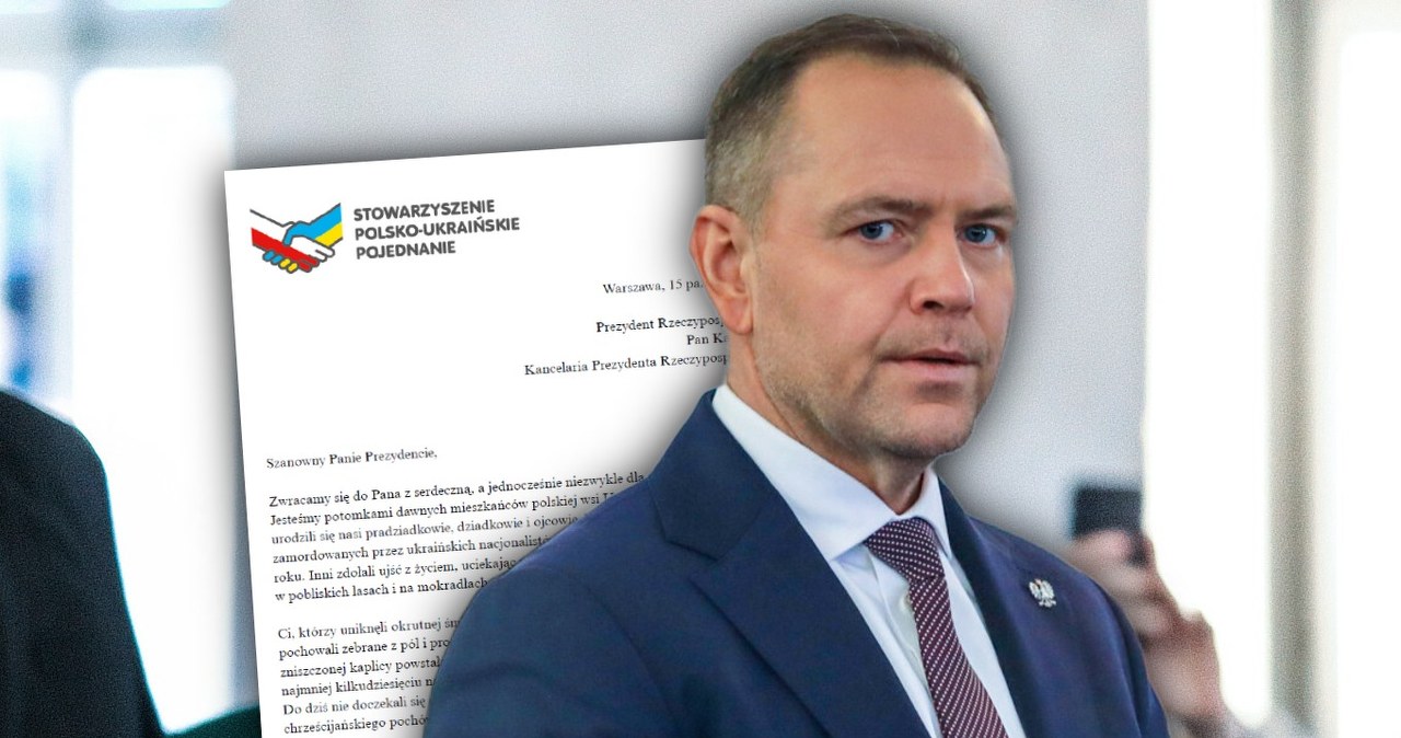 Rodziny Wołynia "oburzone" na Nawrockiego. Czekają na reakcję prezydenta