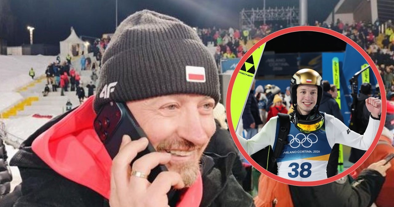 Minister sportu szalał, Małysz wzruszony. Nagle telefon. "Co ty, płaczesz?"