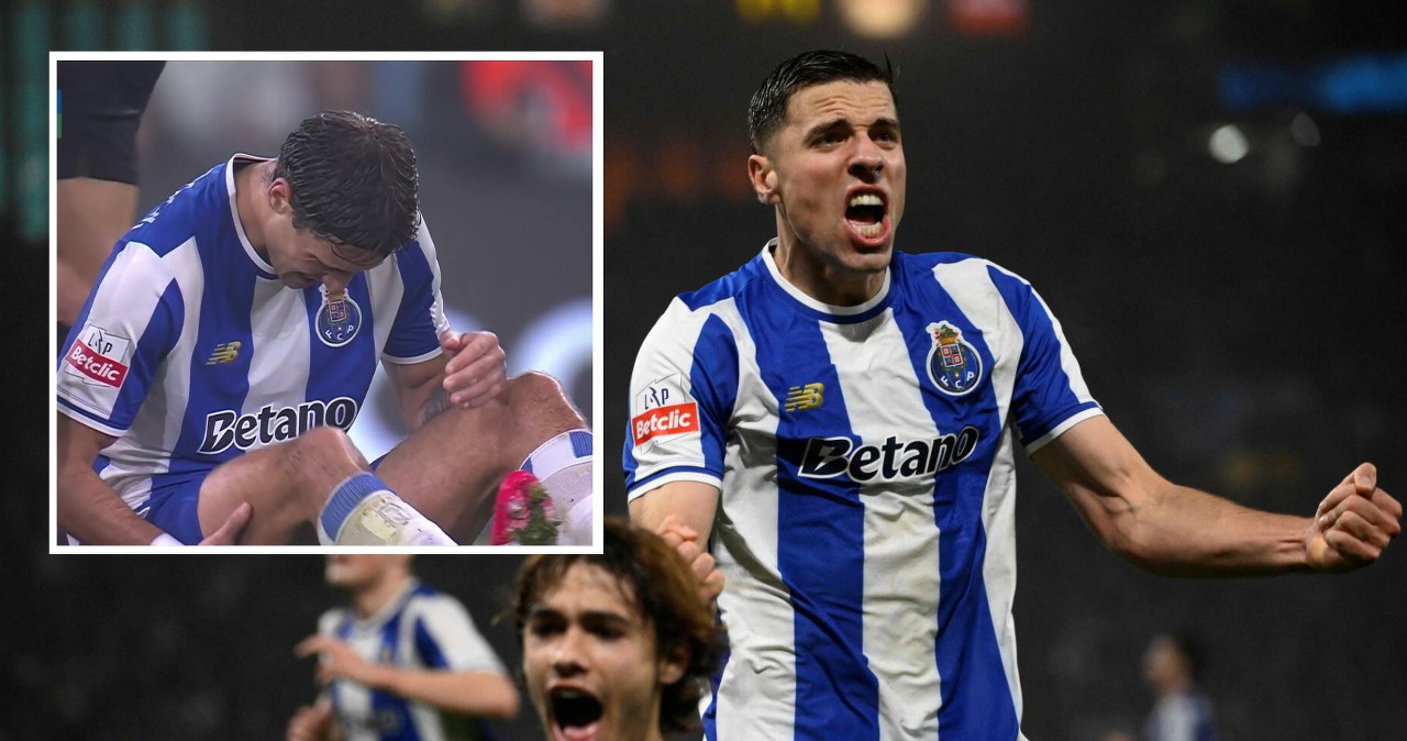 Sceny w hicie z FC Porto. Gol w 100. minucie i uraz reprezentanta Polski