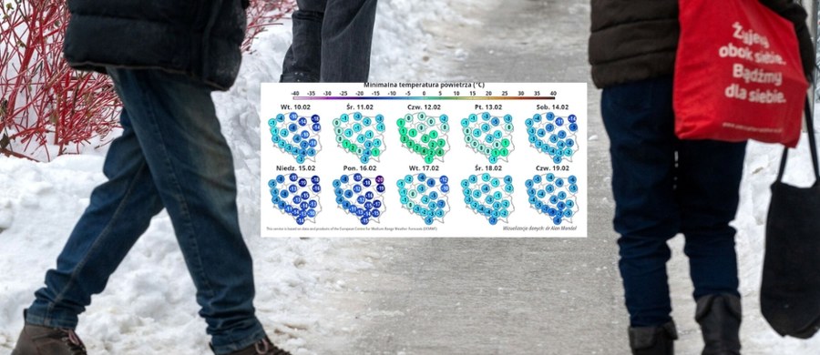 ​Instytut Meteorologii i Gospodarki Wodnej wydał dla 11 województw alert I stopnia przed opadami marznącymi. Najdłużej, bo do nocy z wtorku na środę, obowiązują one w woj. lubelskim. Wciąż obowiązują ostrzeżenia przed mrozem dla północno-wschodnich regionów kraju.