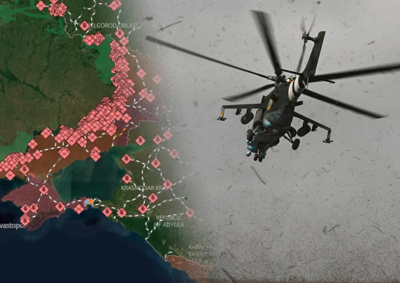 Katastrofa ukraińskiego śmigłowca Mi-24. "Nie wrócili z misji bojowej"