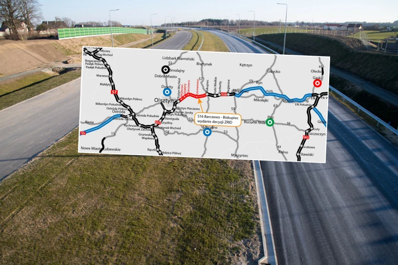 Zapadła kluczowa decyzja w sprawie drogi S16. Kierowcy odetchną z ulgą