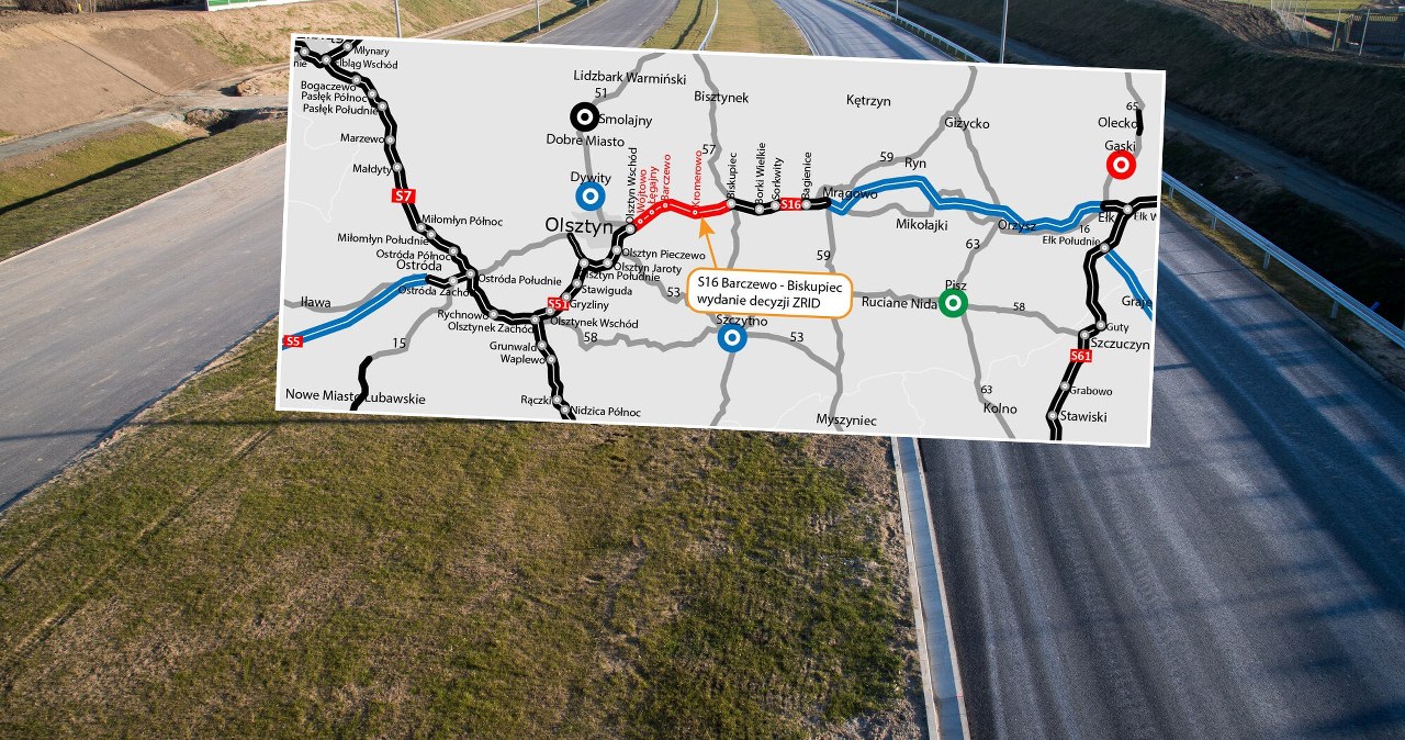 Zapadła kluczowa decyzja w sprawie drogi S16. Kierowcy odetchną z ulgą