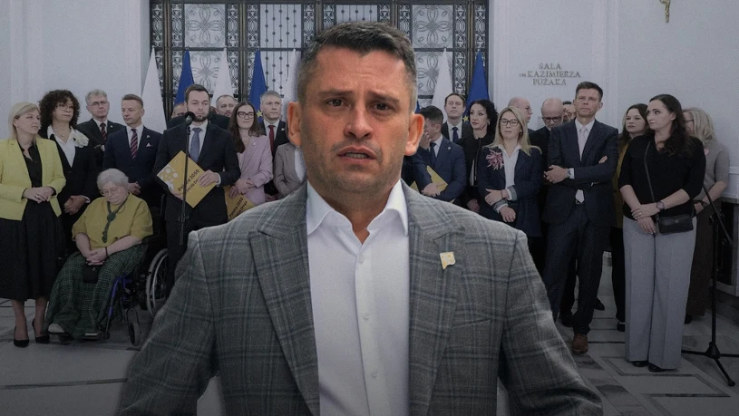 Nietęgie miny posłów Polski 2050. To przez to, co stało się wcześniej