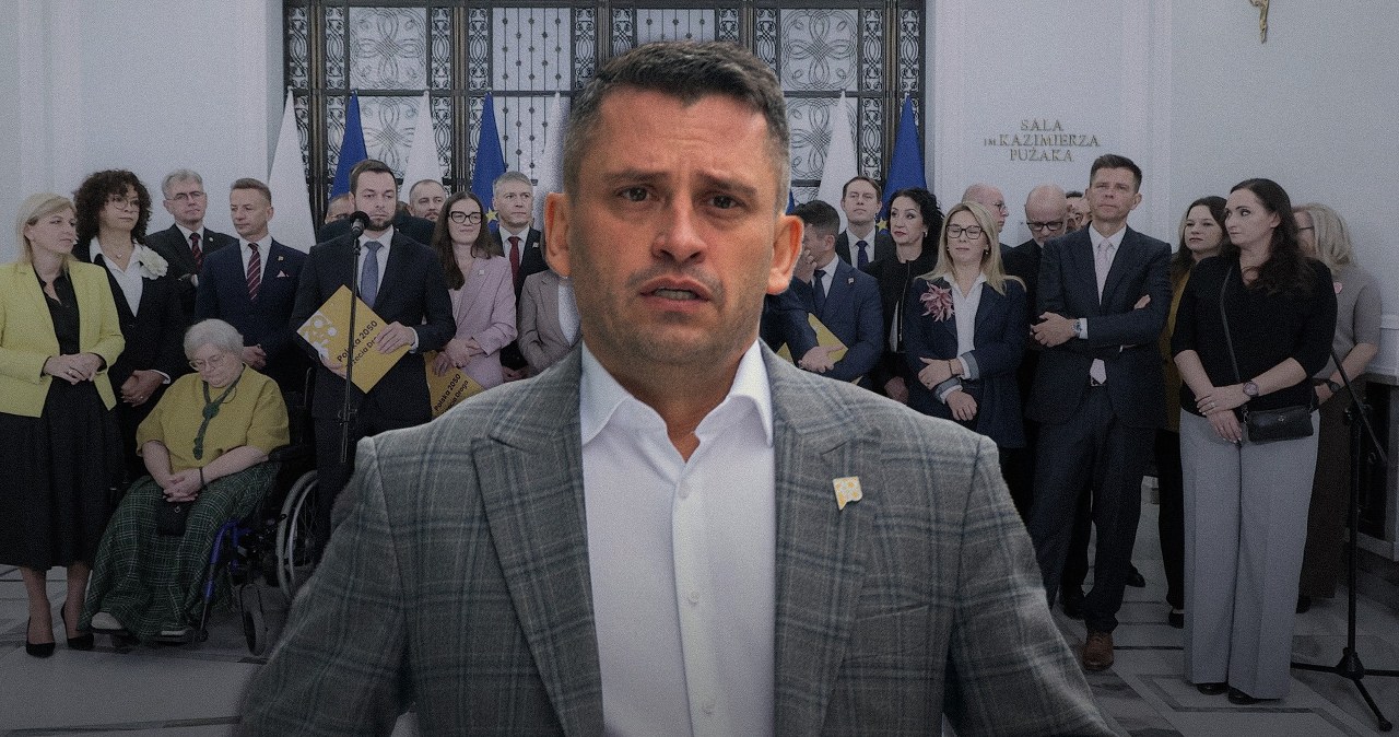 Nietęgie miny posłów Polski 2050. To przez to, co stało się wcześniej