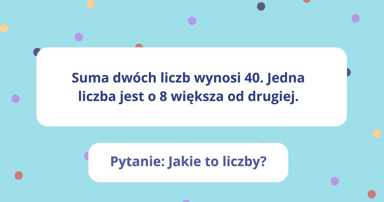 Matematyczne wyzwanie na dobry początek dnia. Podejmiesz wyzwanie?