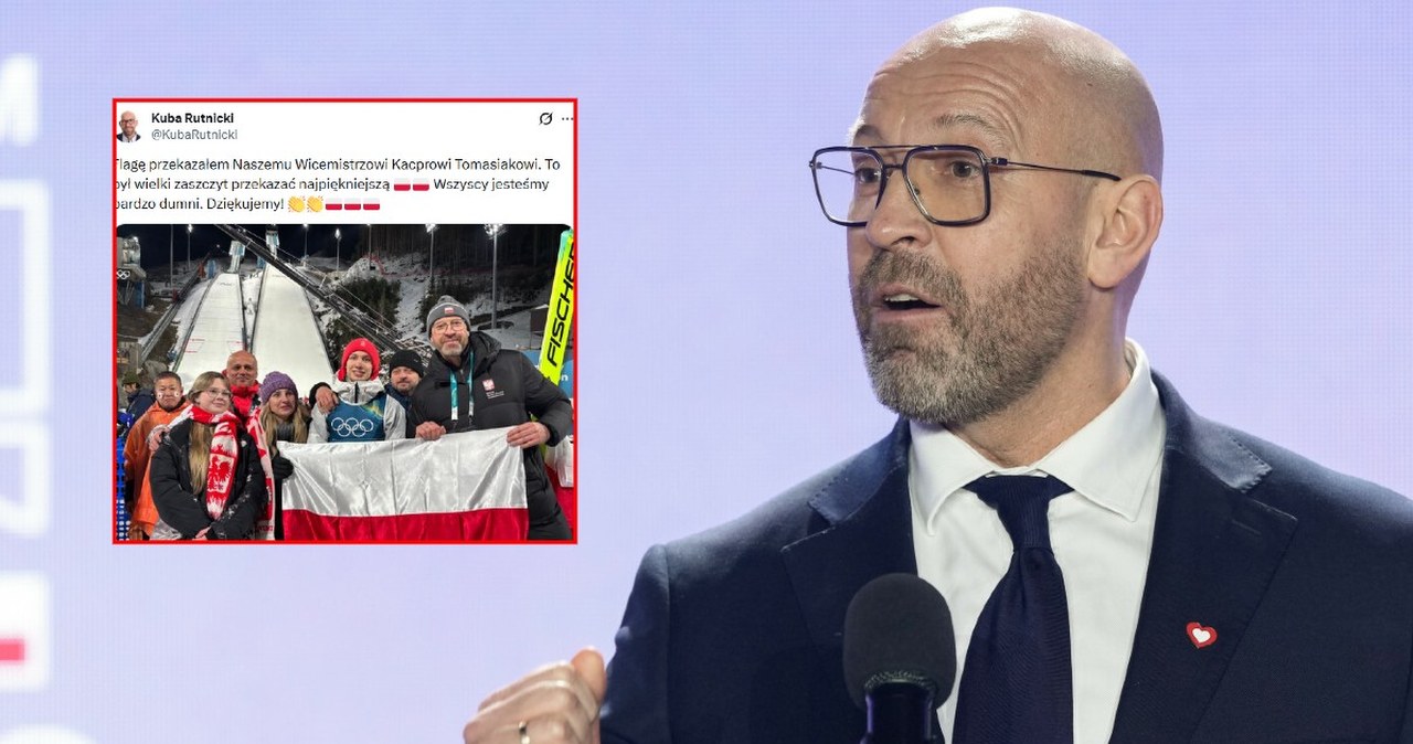 Minister sportu pokazał zdjęcie z Tomasiakiem. I się zaczęło. "Wstyd"