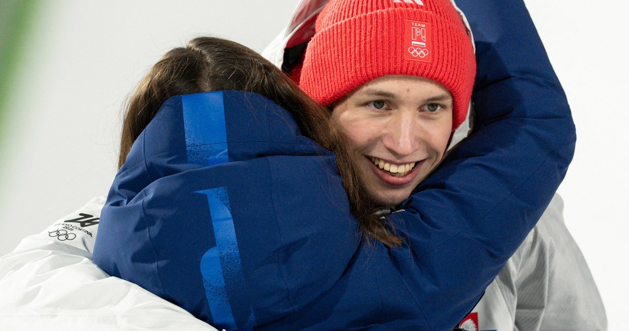 To w jej ramionach utonął Tomasiak po odbiorze medalu. Usłyszał od niej jedno
