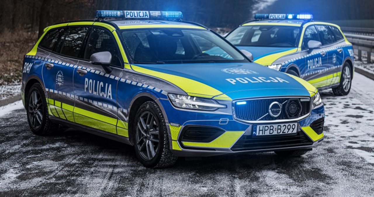 Policja zmienia flotę. Do gry wchodzą Volvo bez blokady prędkości