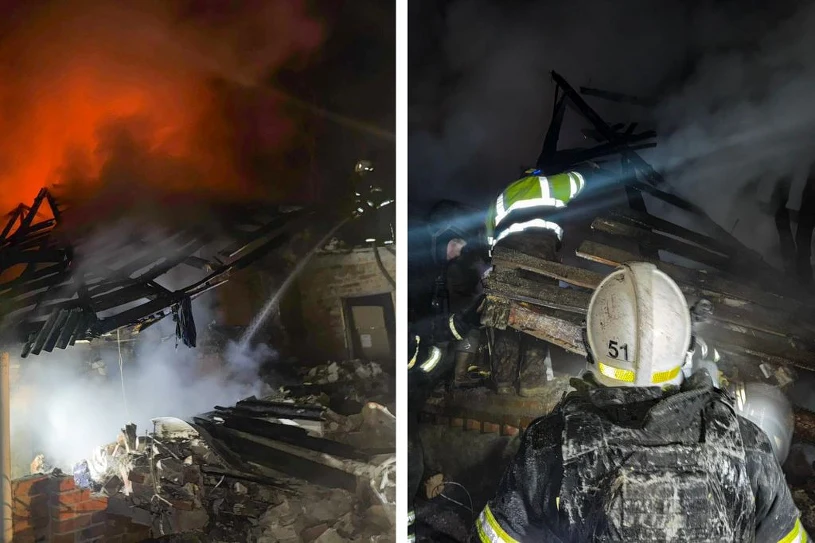 Uderzenie Rosji w obwodzie charkowskim. Dron trafił w dom, są ofiary