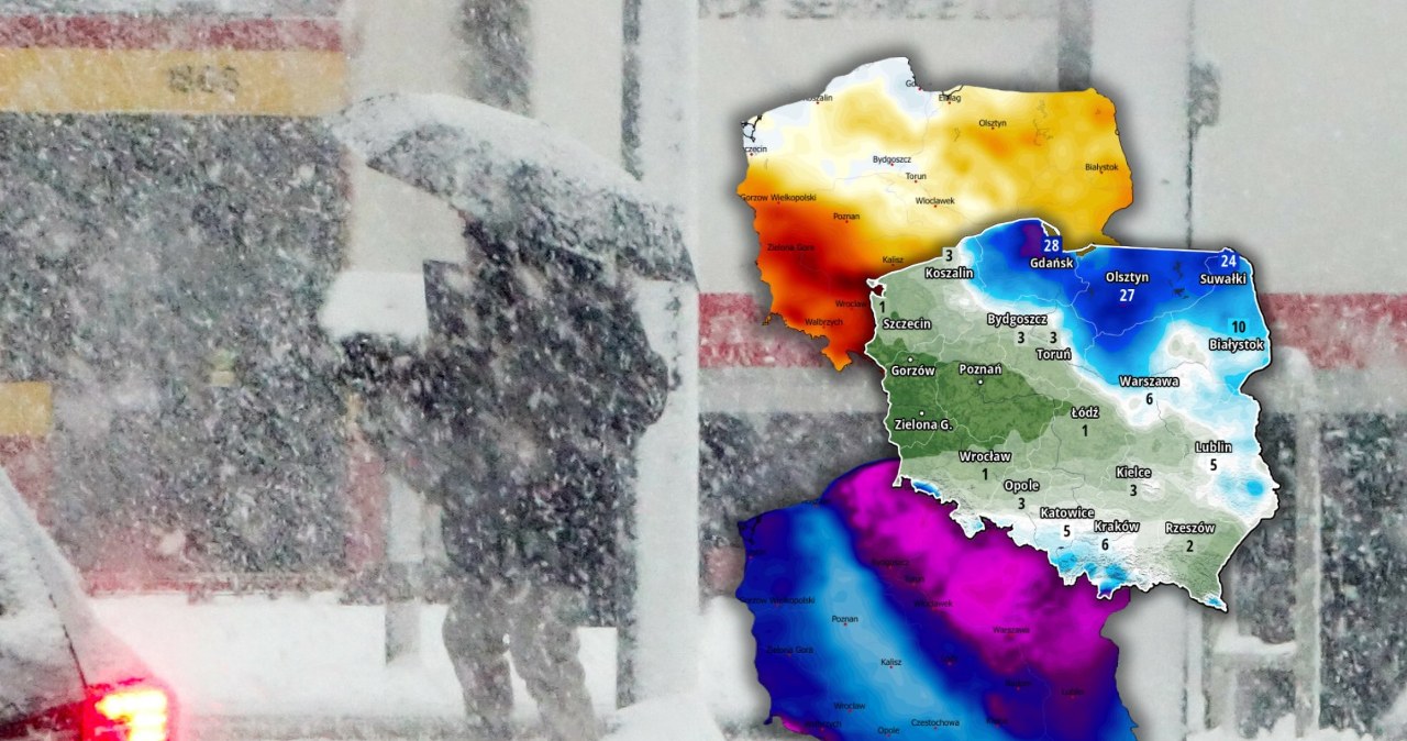 Pogoda na weekend przyniesie zimę. Wrócą mrozy, spadnie śnieg