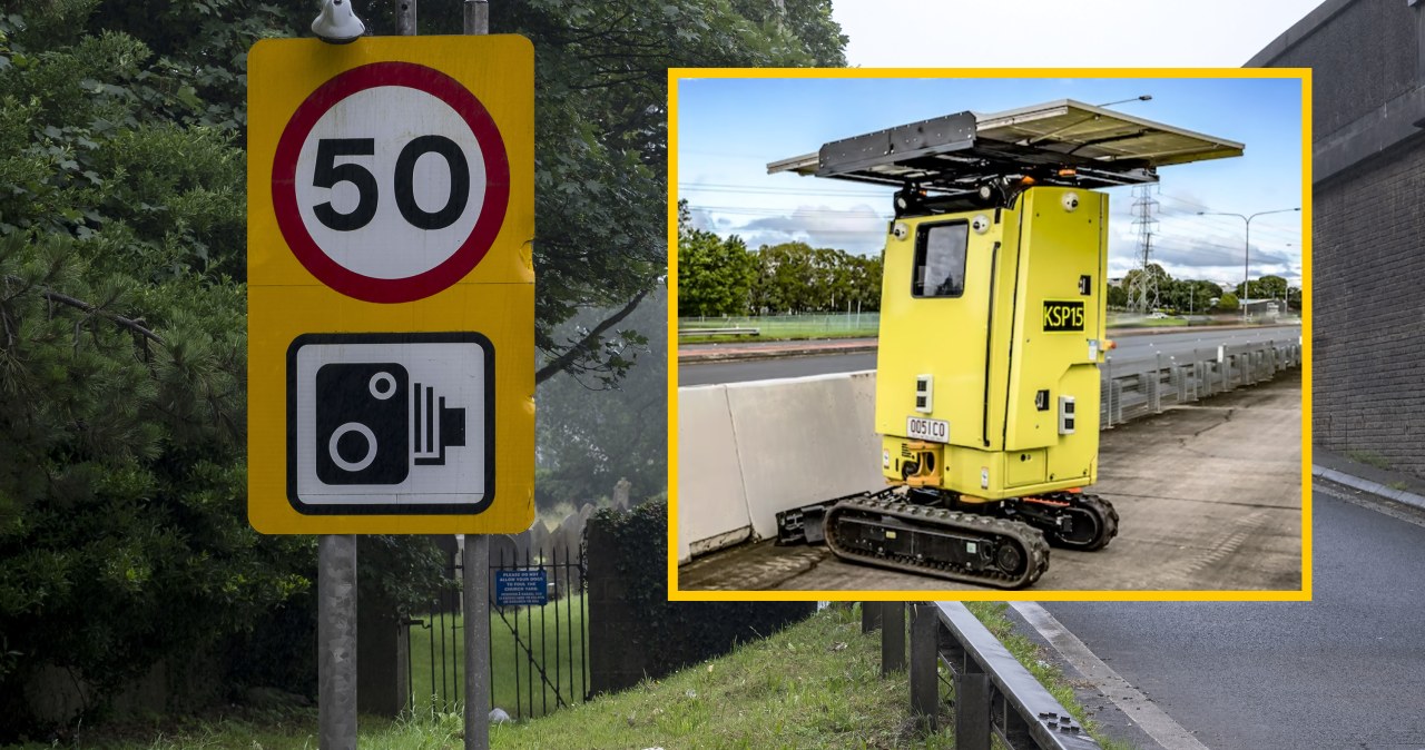 Patrzysz na koparkę, a to fotoradar. Tak się teraz łapie kierowców