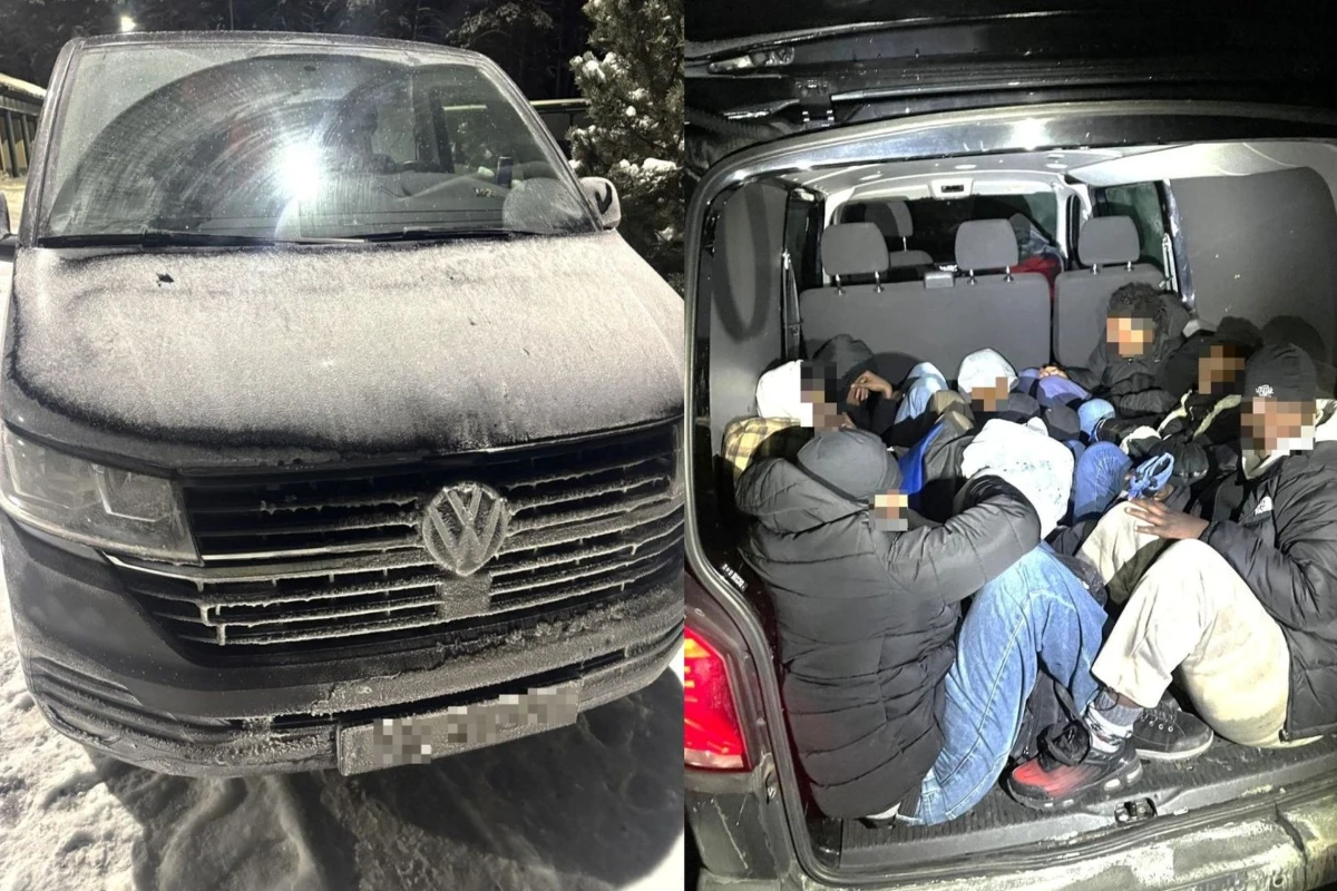 Dwóch Polaków przemycających migrantów na zachód Europy zatrzymali litewscy strażnicy graniczni. W busie mieli 10 cudzoziemców z Afryki, którzy dostali się na Łotwę z Białorusi.