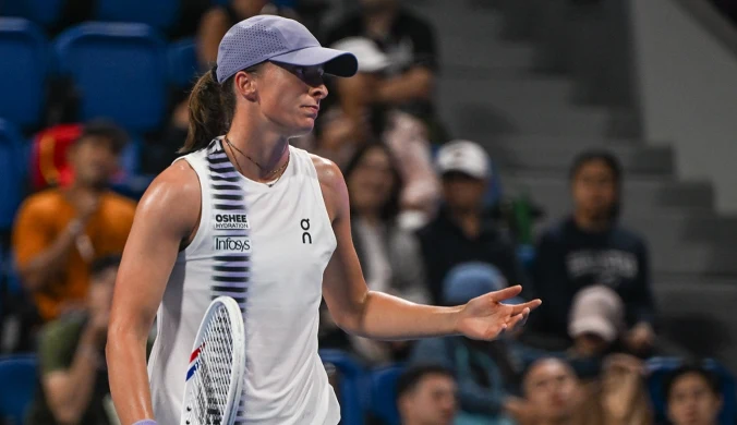 Wyrównany mecz Świątek o ćwierćfinał. Radość na koniec, a potem te słowa