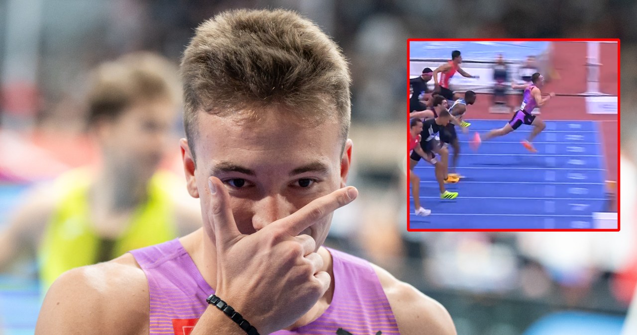 Znów najlepszy w Europie, 14 setnych przewagi. Wybitny bieg Polaka