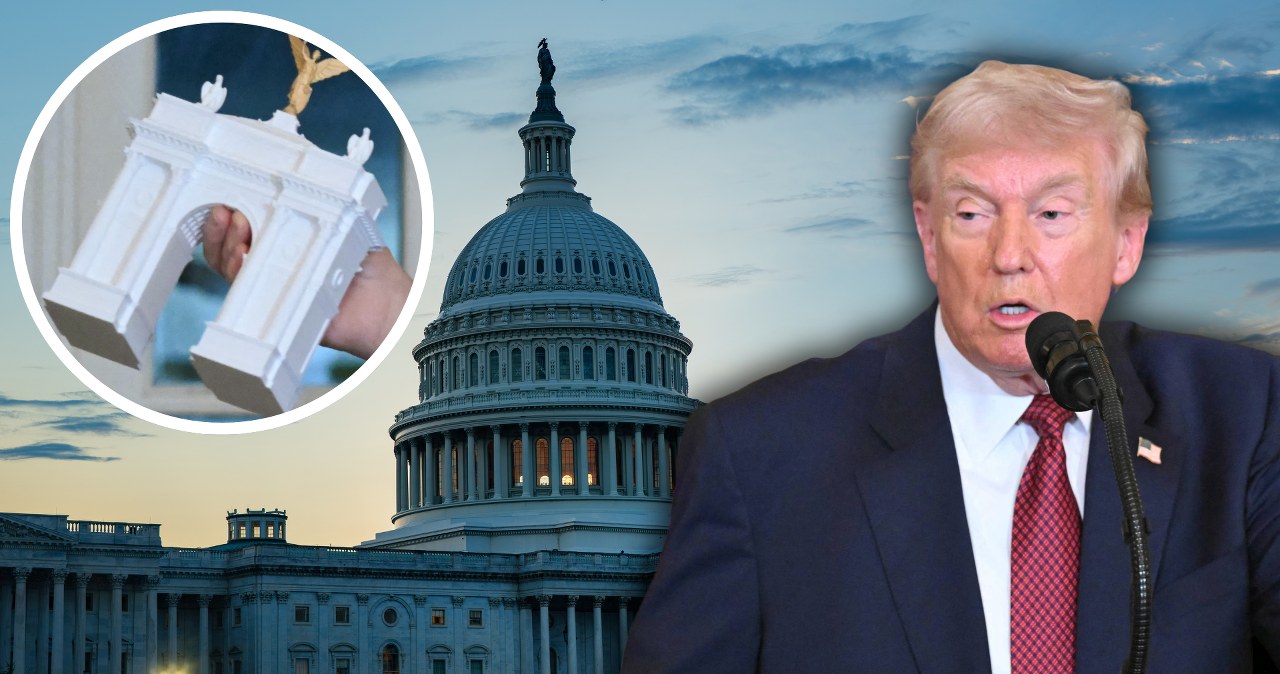 Łuk triumfalny Trumpa w Waszyngtonie. Media ujawniają szczegóły