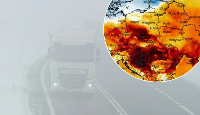 Gęste mgły mogą się utrzymać przez cały dzień. To tylko jedno z zagrożeń