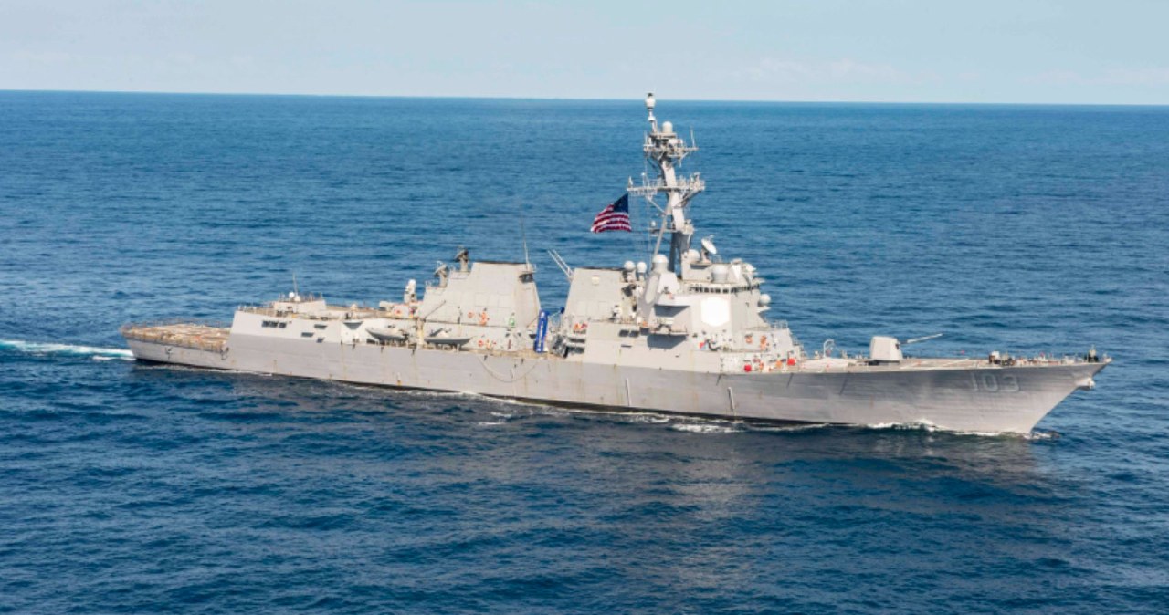 Incydent na morzu. Zderzyły się amerykańskie okręty marynarki wojennej