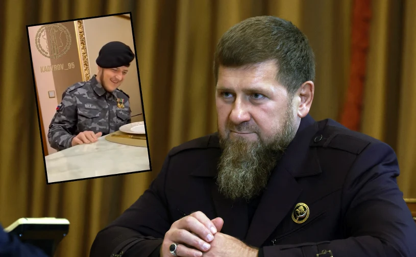 Na nagraniu widać więcej, niż chciałby Kadyrow? Chodzi o syna po wypadku