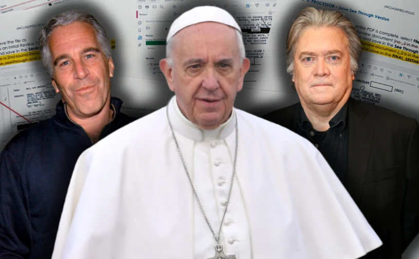 Afera Jeffreya Epsteina. Były doradca Trumpa chciał "zniszczyć papieża"
