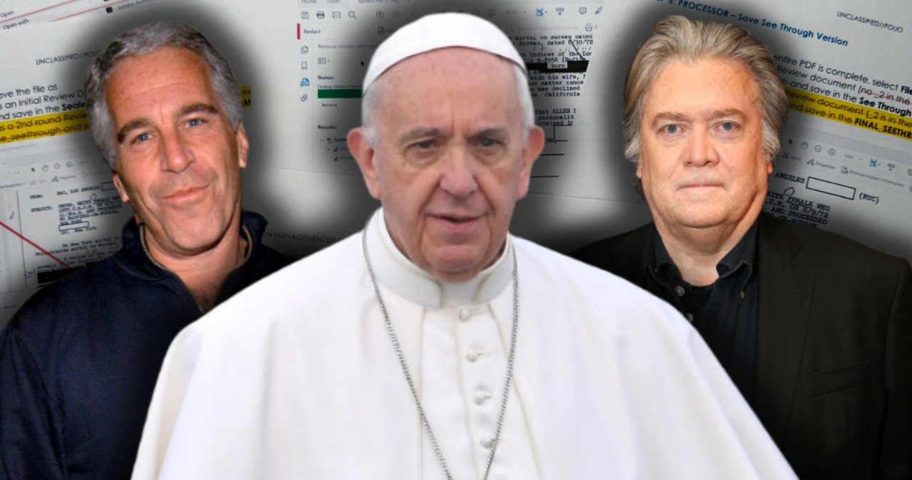 Afera Jeffreya Epsteina. Były doradca Trumpa chciał "zniszczyć papieża"
