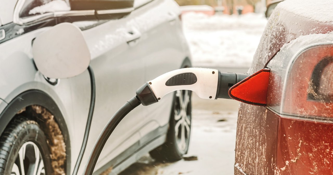 Stanęli w kolejce do ładowania. Zablokowali główną drogę