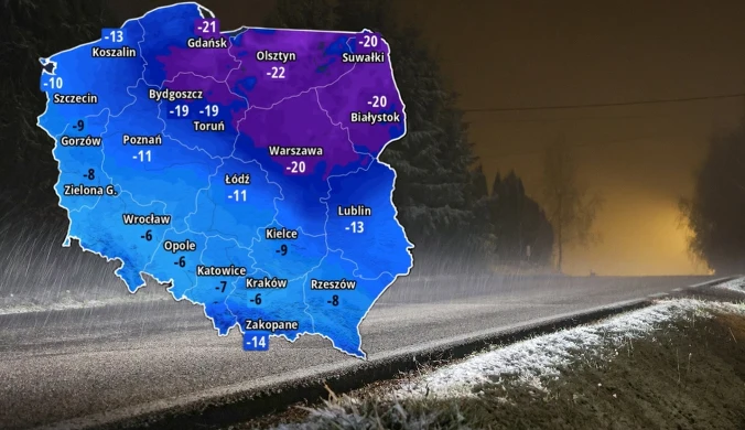 Zima była w odwrocie tylko na chwilę. Na termometrach -20 stopni