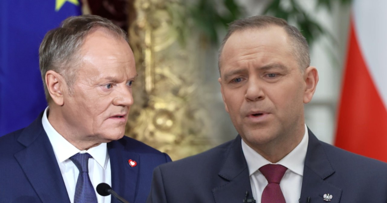 Karol Nawrocki ostro o Donaldzie Tusku. „Nie będzie mówił, gdzie mam latać” Karol Nawrocki ostro o Donaldzie Tusku. „Nie będzie mówił, gdzie mam latać”