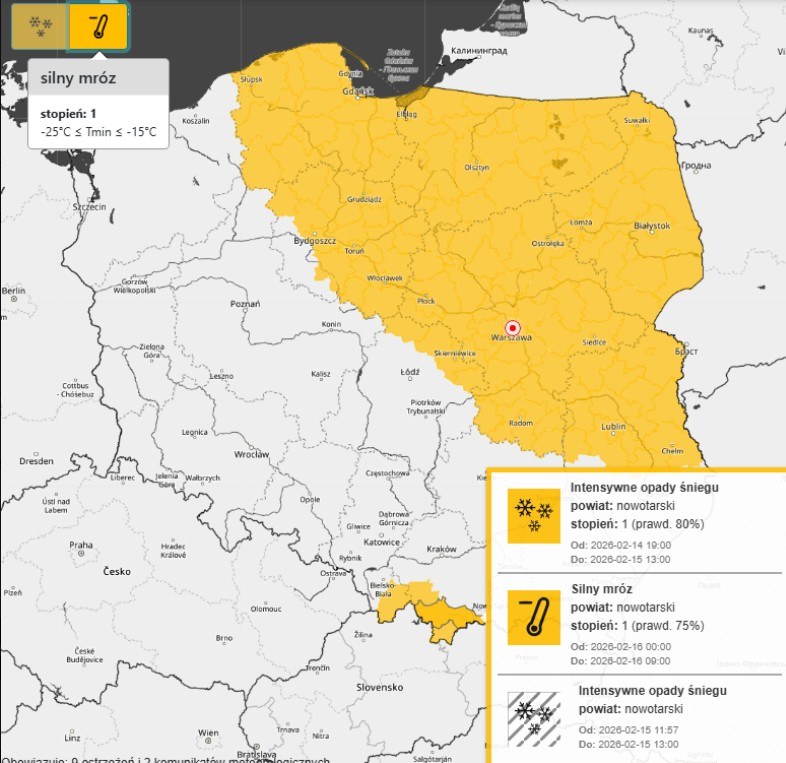 /IMGW /Materiały prasowe