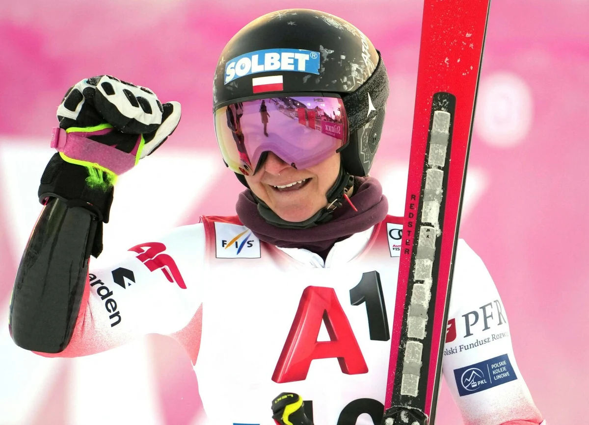 Maryna Gąsienica-Daniel zajęła w Cortinie d'Ampezzo siódme miejsce w olimpijskim slalomie gigancie w narciarstwie alpejskim. Polce do medalu zabrakło zaledwie 0,13 s. Wygrała Włoszka Federica Brignone, która wcześniej była najlepsza w supergigancie.