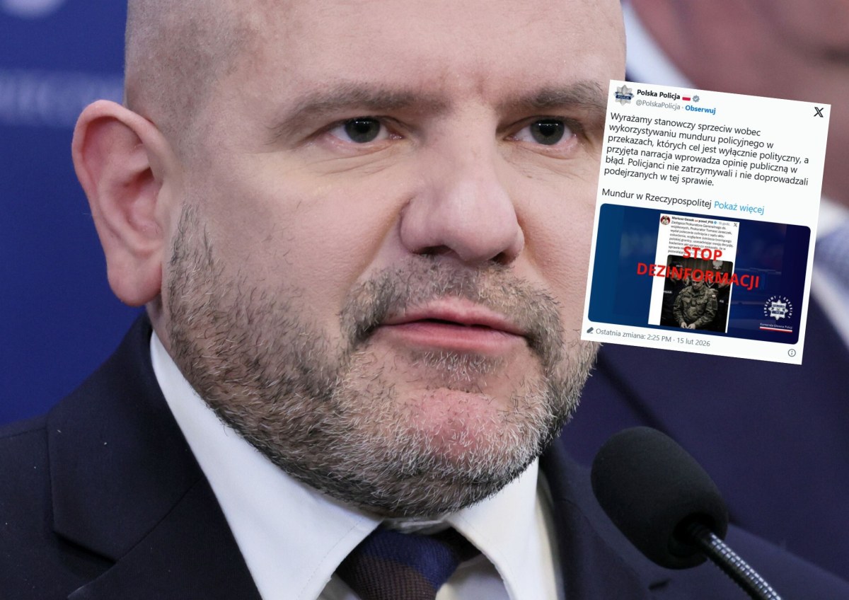 Ostra reakcja policji na wpis posła PiS. "Wyrażamy stanowczy sprzeciw"